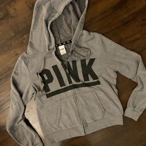 PINK Zipper Hoodie